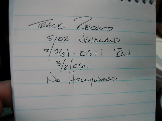 trackrecord 022